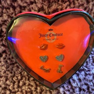 NIB Juicy Couture Set of 3 Earrings